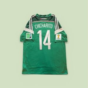2014 World Cup Mexico Chicharito Javier Hernandez Retro Soccer Jersey NWT ⚽️💯🔥